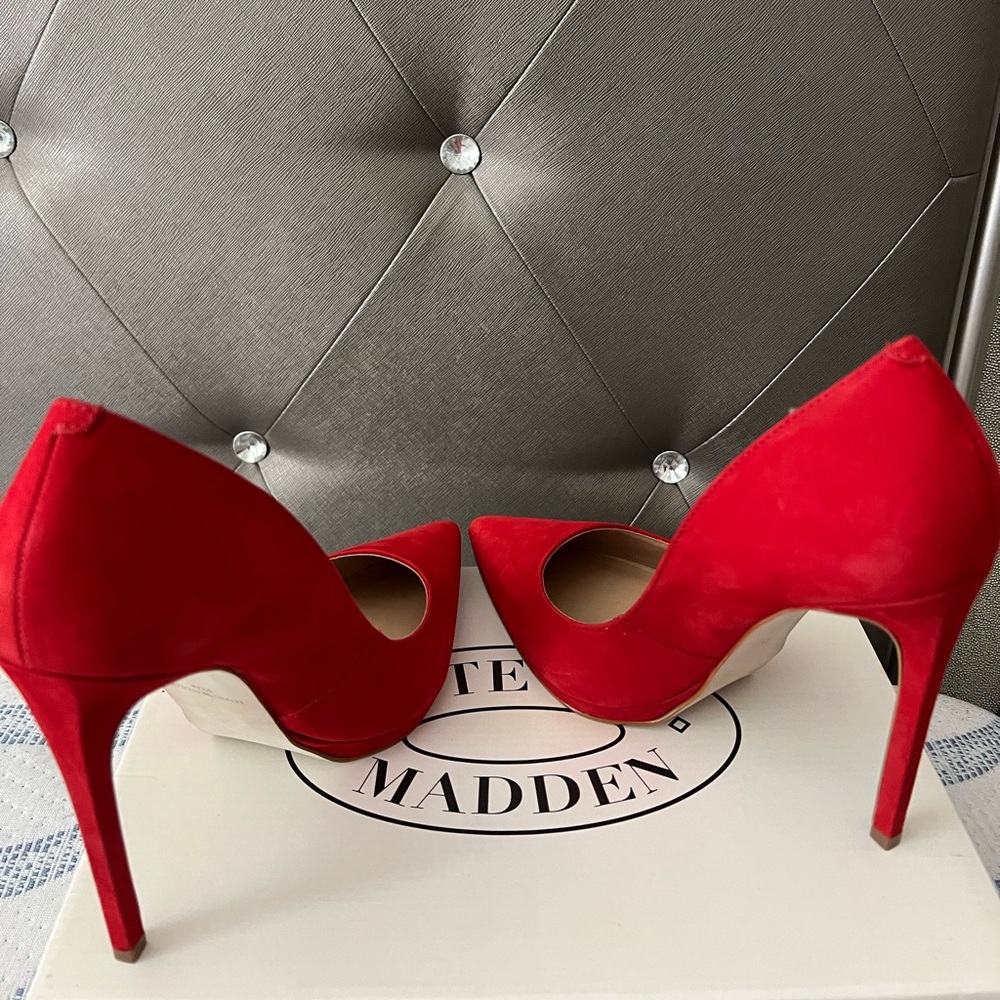 Steve Madden Bold Red Heels